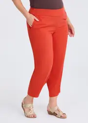 [Taking Shape] Taking Shape Lantern Natural Pant Size 16 in Spicy Orange - Plus Size Women's Clothing Spicy Orange