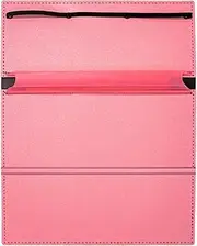 Nursing Clipboard Foldable Handheld Folders Portable Wr Board 3 Layers Secure Paper for Ducuments Office Supplies for Doctors Students - Black Pink