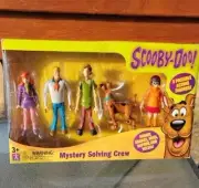 Scooby Doo Mystery Solving Crew Shaggy & the Gang Action Figures New in Box