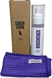 Screen Scrub Cleaning Kit Alcohol-Free Ammonia-Free for Monitor TV PC LED LCD iPad Tablet Laptop with Premium Micro-Fibre Cloth