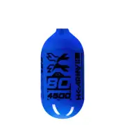 HK ARMY Rush Carbon Tank - 80 / 4500 - Blue/Black - Bottle Only