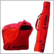 ATOMIC Ski Bag Combo For Ski Poles Boots and Helmet 2-piece Set Red