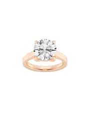 Lab Grown Diamonds 14K Rose Gold 7.00 ct. tw. Lab-Grown Diamond Solitaire Engagement Ring