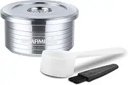 [RECAFIMIL] Reusable Coffee Capsules Stainless Steel Coffee Pods Refillable Coffee Filter Compatible with Lavazza Point Coffee Machine