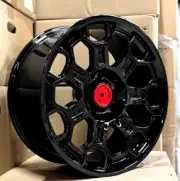 4 PCS 18x9 Gloss Black Wheels 18" 5x150 ET12 CB110.1 Fit Toyota Tundra Truck