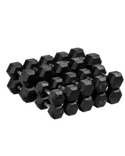 Hex Dumbbell Set 1kg - 10kg - 10 Pairs
