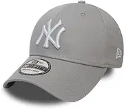New Era New York Yankees Stretch Fit Cap Grey 3930 39thirty Curved Visor L XL