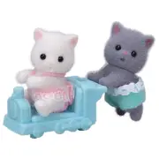Calico Critters Persian Cat Twins Figure Set NEW IN STOCK