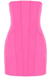 [GIUSEPPE DI MORABITO] GIUSEPPE DI MORABITO structured mini dress with a 40 Fuchsia