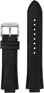 [WUTONGMU] Fit For TISSOT PRX Watchband T137.407/T137.410 Super Player Series Nylon Canvas Watch Band Men Wrist Strap 26x12mm Convex End