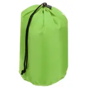 Stuff Sack, 5 x 10 Inch Waterproof Outdoor Storage Sack Drawstring Green