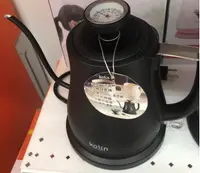 在飛比找樂天市場購物網優惠-美琪 快煮壺 Kolin歌林溫度顯示咖啡手沖細口快煮壺