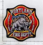 Connecticut - Portland Engine 1 Ladder 1 CT Fire Dept Patch