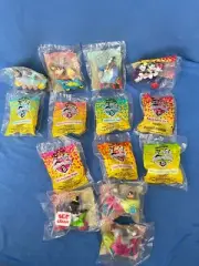 1993 ANIMANIACS McDonalds Happy Meal Toys SEALED Lot of 14 Warner Bros Cartoons