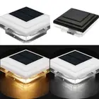LED Solar Powered Deck Post Light Garden Square Fence Landscape Lamp Outdoor AU