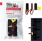R20 II - Server Rack Screws for Server Rack Rails 19" Square Punched Vertical Rails, Perfect Cage Nut Replacement, Rack-Mount Screws - Red 20-Pack 2.22mm/0.086