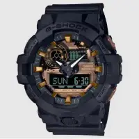 在飛比找環球Online優惠-【CASIO 卡西歐】G-SHOCK新古典金屬質感雙顯手錶_