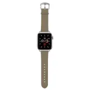 Gourmandise disney Apple Watch 45 / 44 / 42mm compatible leather band Mickey Mou