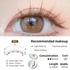 Brown Magnetic False Eyelashes Natural Soft Light Weight Eye Makeup Set With App