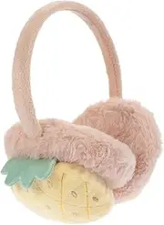 [BESPORTBLE] Outdoor Winter Plush Earmuffs Children Earmuff Soft Winter Ear Warmer Plush Ear Earmuff Foldable Ear Protector Windproof Ear Earmuff for Women Girl Yellow