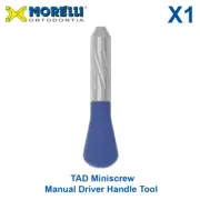Dental Orthodontic Morelli TAD Miniscrew Manual Driver Handle Tool Length 93mm