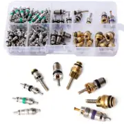R134A Car A/C Air Conditioning Valve Core System Service Replacement Kit 134Pcs (for: Toyota)