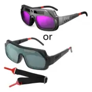 Auto Darkening Welding Goggles Welder Eyes Glasses Solar Welding Helmets