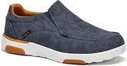 OrthoComfoot Herren Arch Support Slip-On Loafers Walking Schuhe: Unterstützende Bequeme weiche Kissen Einstellbare Passform Slip On Loafers, High Arch Outdoor Casual Work House Stehende Flache Schuhe