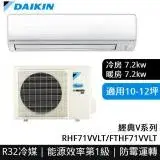 在飛比找遠傳friDay購物精選優惠-【DAIKIN 大金】經典V系列10-12坪變頻冷暖分離式冷