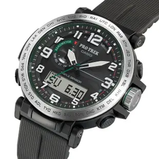 【CASIO 卡西歐】PRO TREK 登山錶系列/高度溫度氣壓方位偵測/51mm(PRG-601-1)