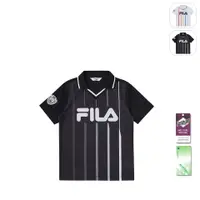 在飛比找蝦皮商城優惠-【FILA】KIDS 孩童款 吸濕排汗POLO衫-黑色 1P