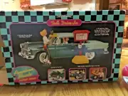 ERTL TED'S DRIVE IN 1955 CHEVY BEL AIR 1/18 SCALE AMERICAN MUSCLE DIE CAST