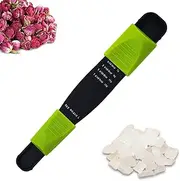 Folding Measuring Spoon - Adjustable Measuring Spoon with Slider | Multi-Functional Double End Kitchen Measuring Spoons for Cooking, Coffee, Sugar, Salt, Powder