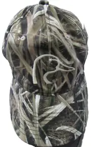 Hat Cap Licensed Ducks Unlimited Mossy Oak Camo Grass Blades Hunting