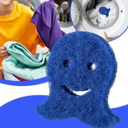 2*Reusable Hair Lint Catcher Removal Net Bag Wash Machine Float Filter Collector