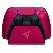 Razer Quick Charging Stand for PlayStation 5 Controller (Cosmic Red)