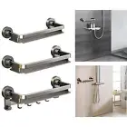 Shower Caddy Suction Cup Bath Organizer for Washbasin Laundry Room Apartment