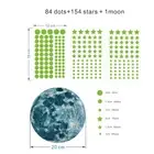 Wall Stickers DIY Glow In The Dark Luminous Stars & Moon Planet Space Decal Pro
