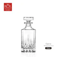 在飛比找蝦皮商城優惠-RCR義大利 OPERA系列威士忌酒瓶 750ml無鉛水晶玻