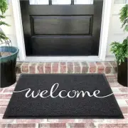 Funny Welcome Mats Outdoor, Front Door Mat for Outside Entry, Doormat Outside...