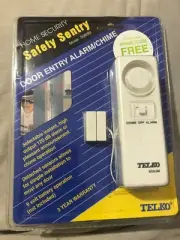 Telko"Safety Sentry" Door Entry Alarm/Chime White NEW
