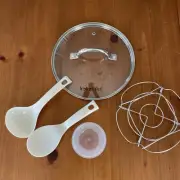Instant Pot Glass Lid 6-Qt, Cooking Pot Lid With Accessories—NEW