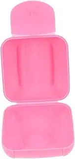 EXQUIMEUBLE Plastic Storage Box Period Holder and Small Items Organizer Travel Period Pouch Plastic Container for Easy and Safe Storage