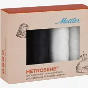 MetroTwist Duo: Black & White Thread Spool Set