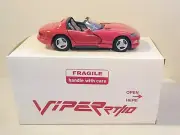 Extremely RARE Danbury Mint 1997 Dodge VIPER RT/10 1:24 , Perfect! MIB With Top