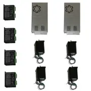 US Ship 4 Axis CNC Kit 425oz.in Nema 23 Stepper Motor & KL-5042E Driver