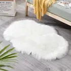 Fluffy Rugs Sheepskin Shaggy Rug Soft Floor Carpet Mat Living Room Bedroom Home