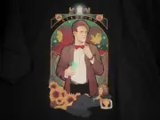TeeFury Doctor Who Large "Geronimo" Matt Smith Tribute MeganLara BLACK