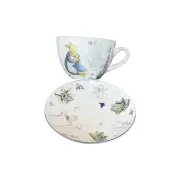 Beatrix Potter The World of Peter Rabbit, Mom & Mother Goose Teacup & Saucer Set