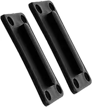 Generic 2Sets Wall Mounted Receiver for Crowd Control Material Isolation Accessories for Construction Easy Installation Wall Slot Design